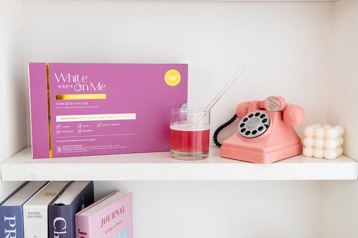 White On Me menghadirkan HI-COLLAME, premium collagen drink dengan formula unggulan dari Korea. (Dok. White On Me)